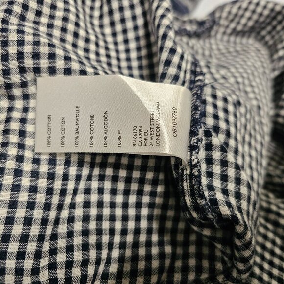 Anthropologie Pilcro The Bo Plaid Relaxed Top Blouse Shirt Size M/L - Picture 16 of 16